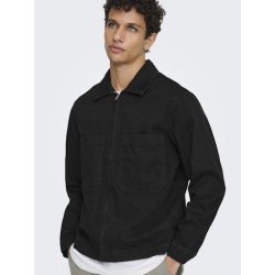 ONLY & SONS Cassel BOX Denim Jakke - Sort