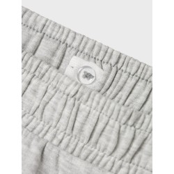NAME IT Kids Mallo Straight Sweatpants - Light Grey Melange