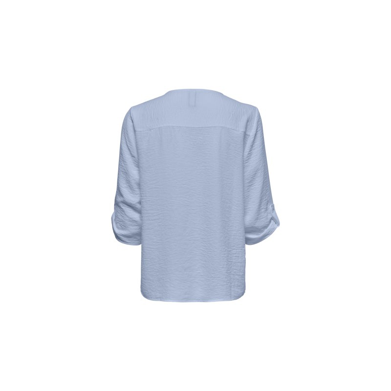 JDY Divya 3/4 Top - Cerulean