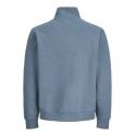 JACK & JONES SOHO Sweat Quarter Zip - Blue Mirage
