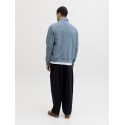 JACK & JONES SOHO Sweat Quarter Zip - Blue Mirage