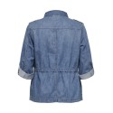 CARMAKOMA Kenya L/S Denim Jakke - Medium Blue Denim