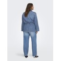 CARMAKOMA Kenya L/S Denim Jakke - Medium Blue Denim