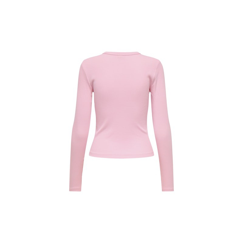 ONLY Val L/S O-Neck Top - Romance Rose