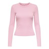 ONLY Val L/S O-Neck Top - Romance Rose