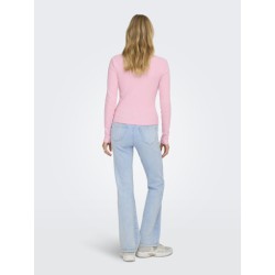 ONLY Val L/S O-Neck Top - Romance Rose