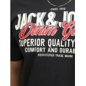 Jack & Jones PLUS Logo T-shirt - Sort