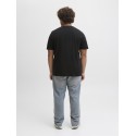 Jack & Jones PLUS Logo T-shirt - Sort