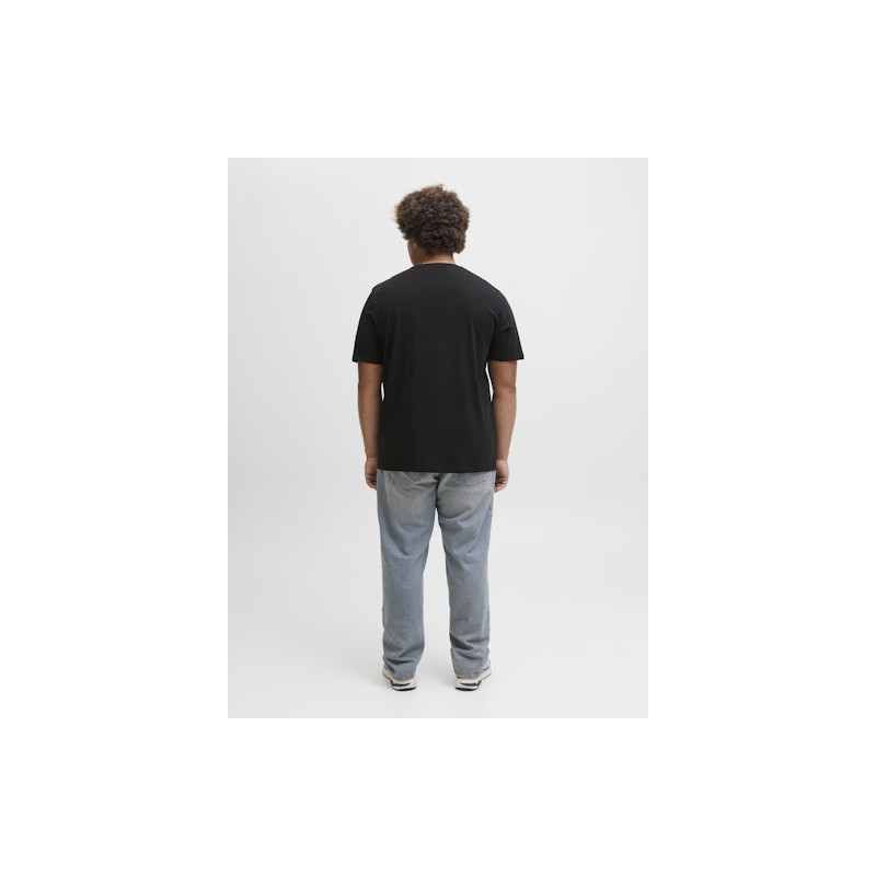 Jack & Jones PLUS Logo T-shirt - Sort