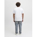 Jack & Jones PLUS Logo T-shirt - Cloud Dancer