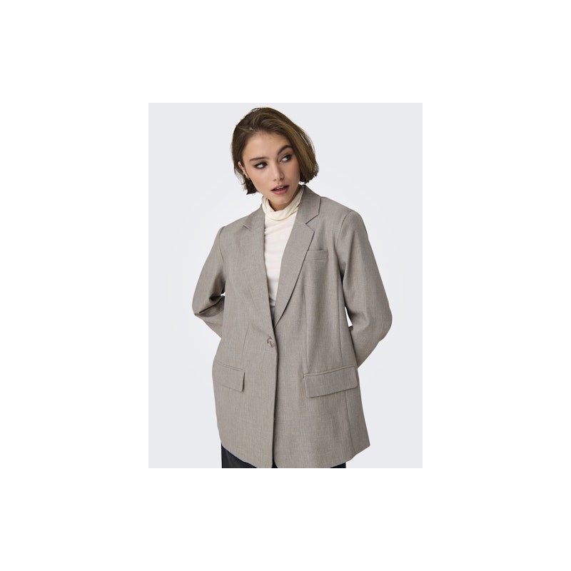 ONLY Linda Boyfriend Blazer - Fungi Melange