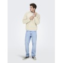 ONLY & SONS Chuck Fleece Jakke - Silver Lining