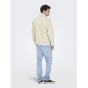 ONLY & SONS Chuck Fleece Jakke - Silver Lining