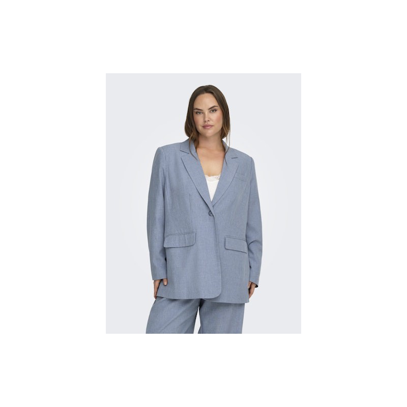 ONLYCARMAKOMA Linda Boyfriend Blazer - Vintage Indigo Melange
