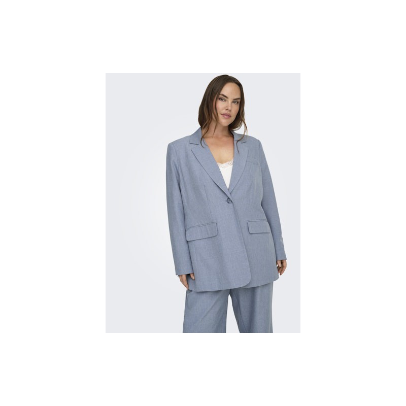 ONLYCARMAKOMA Linda Boyfriend Blazer - Vintage Indigo Melange