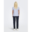 JDY Cathinka S/S Top - Kentucky Blue