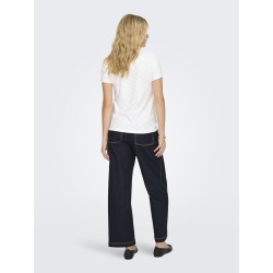 JDY Cathinka Top - Cloud Dancer