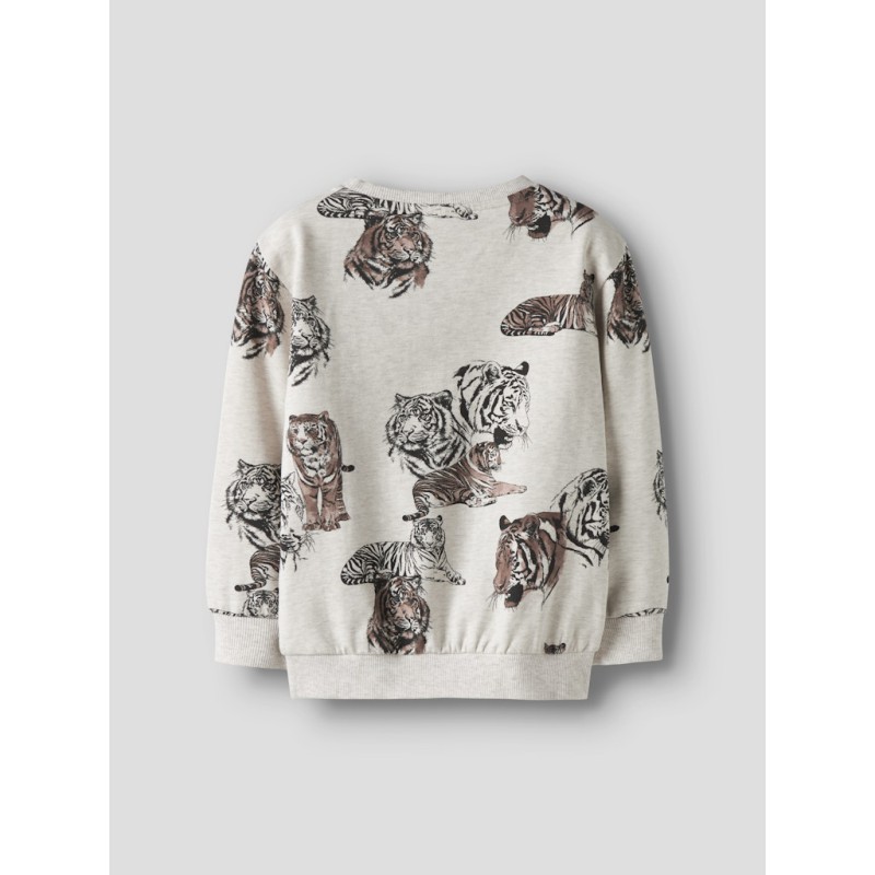 NAME IT Mini Thorne L/S Sweatshirt - Peyote Melange