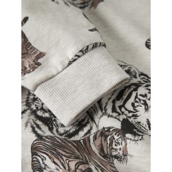 NAME IT Mini Thorne L/S Sweatshirt - Peyote Melange