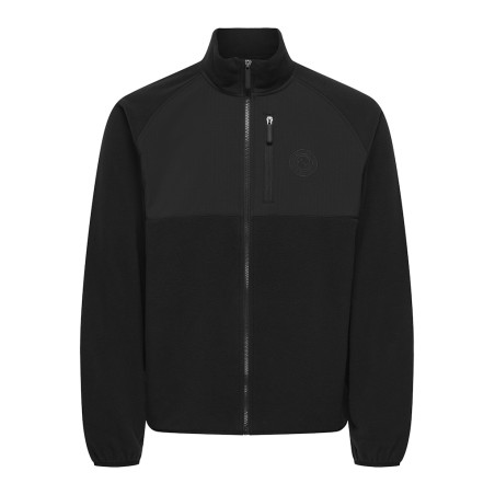ONLY & SONS Chuck Fleece Jakke - Sort