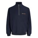 JACK & JONES Norrebro Broderet Sweatshirt - Sky Captain