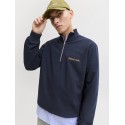 JACK & JONES Norrebro Broderet Sweatshirt - Sky Captain
