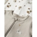 NAME IT Baby/Mini Animal Natdragt 2-pak - Jet Stream