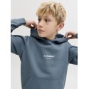 JACK & JONES Junior Soho Hoodie - Blue Mirage