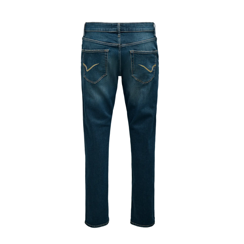 ONLY & SONS Weft Regular Tailered Jeans - Medium Blue Denim