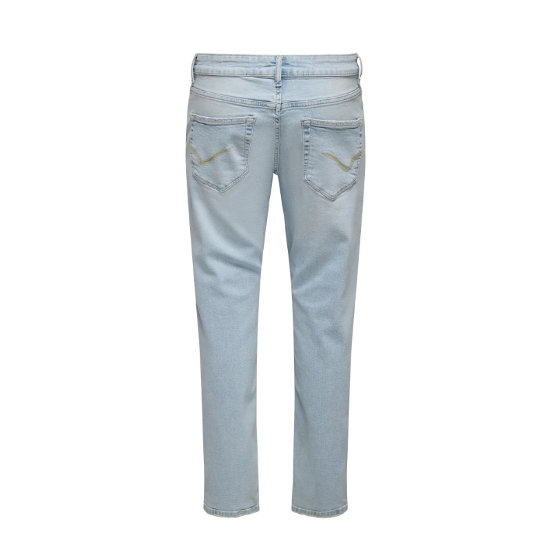 ONLY & SONS Weft Regular Tailered Jeans - Light Blue Denim