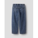 NAME IT Kids Rose Brede Rhinsten Jeans - Denim Blue