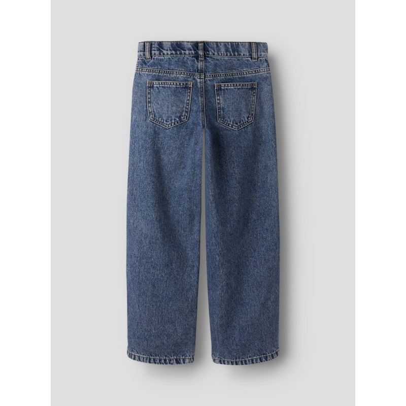 NAME IT Kids Rose Brede Rhinsten Jeans - Denim Blue