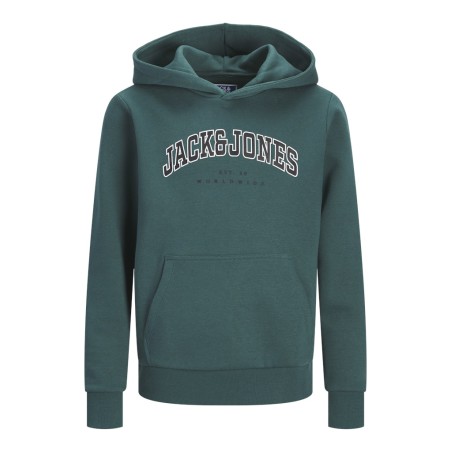 JACK & JONES JUNIOR Caleb Varsity Sweatshirt - Atlantic Deep
