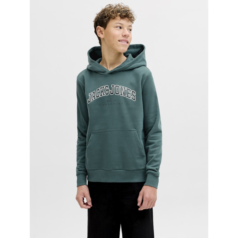 JACK & JONES JUNIOR Caleb Varsity Sweatshirt - Atlantic Deep