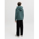 JACK & JONES JUNIOR Caleb Varsity Sweatshirt - Atlantic Deep