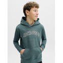 JACK & JONES JUNIOR Caleb Varsity Sweatshirt - Atlantic Deep