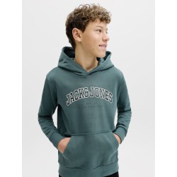 JACK & JONES JUNIOR Caleb Varsity Sweatshirt - Atlantic Deep