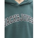 JACK & JONES JUNIOR Caleb Varsity Sweatshirt - Atlantic Deep