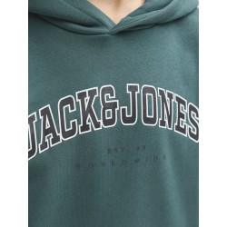 JACK & JONES JUNIOR Caleb Varsity Sweatshirt - Atlantic Deep