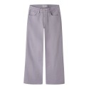 NAME IT KIDS Rose Brede Twill Bukser - Lavender Gray