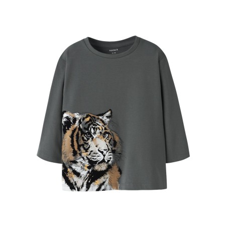 NAME IT Mini Thornton Regular L/S Bluse - Urban Chic