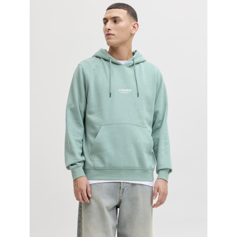 JACK & JONES Soho Hoodie - Mineral Blue