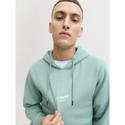 JACK & JONES Soho Hoodie - Mineral Blue