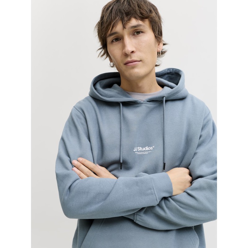 JACK & JONES Soho sweat hoodie - Blue Mirage