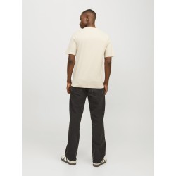 JACK & JONES Organic Basic T-shirt - Moonbeam