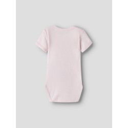 NAME IT Baby S/S Svane 3-pak Bodystocking - Endless Sky