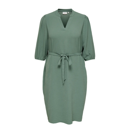 ONLY CARMAKOMA Plana Mette 2/4 Kjole - Laurel wreath