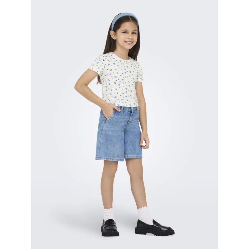 KIDS ONLY Bella Kort S/S T-shirt - Mazarine Blue