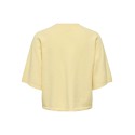 ONLY Loyal 2/4 Strik Pullover - Sunlight