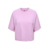 ONLY Loyal 2/4 Strik Pullover - Super Pink